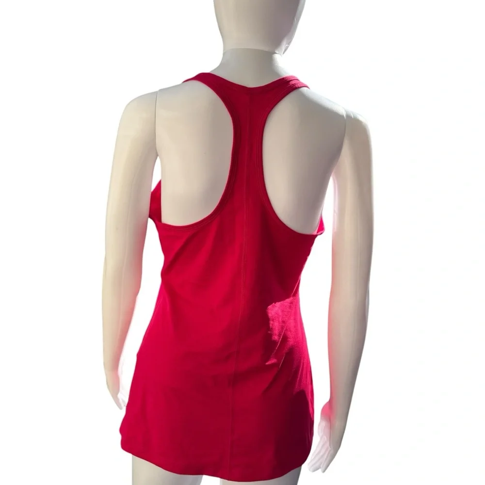 Nike Women’s Tennis US Open Red Racerback Dri-Fit Tank Size Large